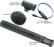 externes Stereo-Mikrofon: Mit der Gummispinne-Kamerahalterung wird die Übertragung von Laufwerksgeräuschen reduziert